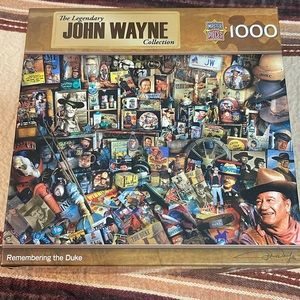 Jigsaw Puzzle ~ The Legendary John Wayne Collection ~ 1000 Pieces